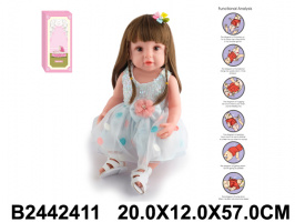 КУКЛА ФУНКЦИОНАЛЬНАЯ 6 Ф-ИЙ,КОР. 20*12*57СМ купить оптом и в розницу КУКЛА ФУНКЦИОНАЛЬНАЯ 6 Ф-ИЙ,КОР. 20*12*57СМ купить оптом и в розницу на базе игрушек